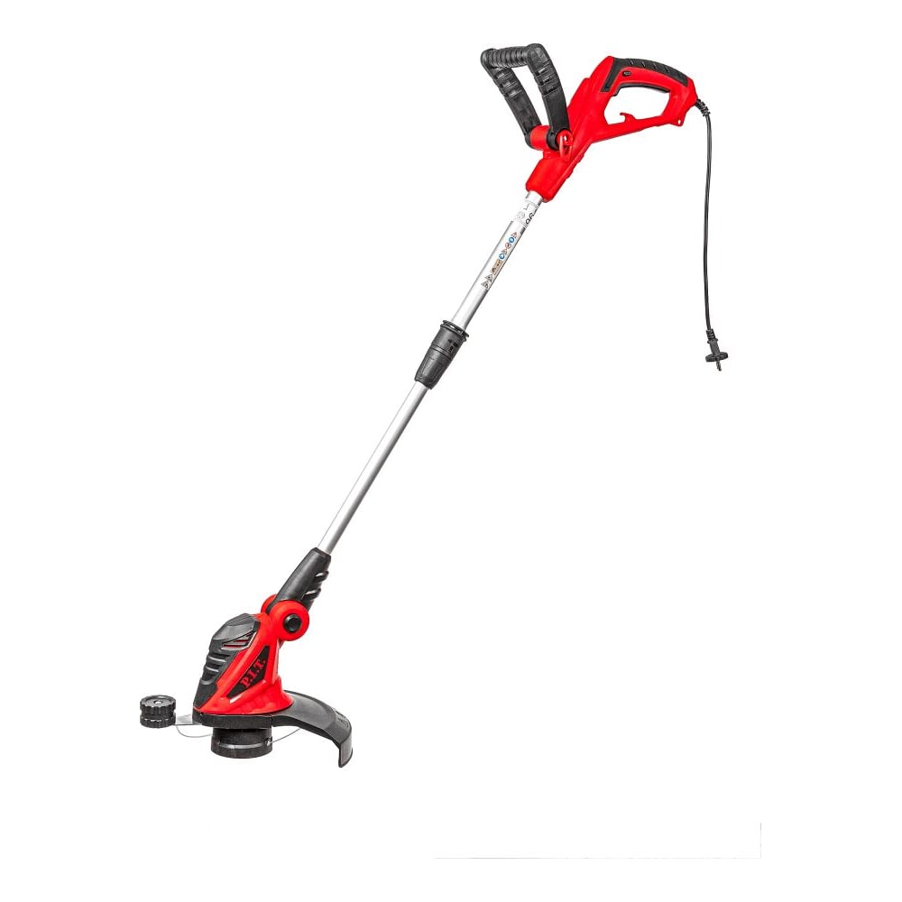 Изображение товара Электротриммер P.I.T. PTR1000-EL для травы и кустарника, регулировка штока, полуавтоматическая пода