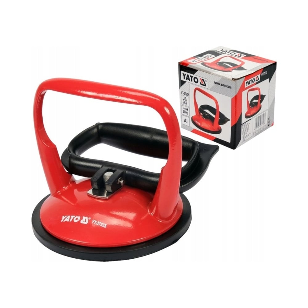 Изображение товара Держатель-присоска для стекол YATO 125мм YT-37235 профессиональный