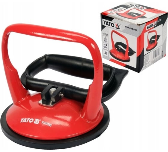 Изображение товара Держатель-присоска для стекол YATO 125мм YT-37235 371437235 092 1