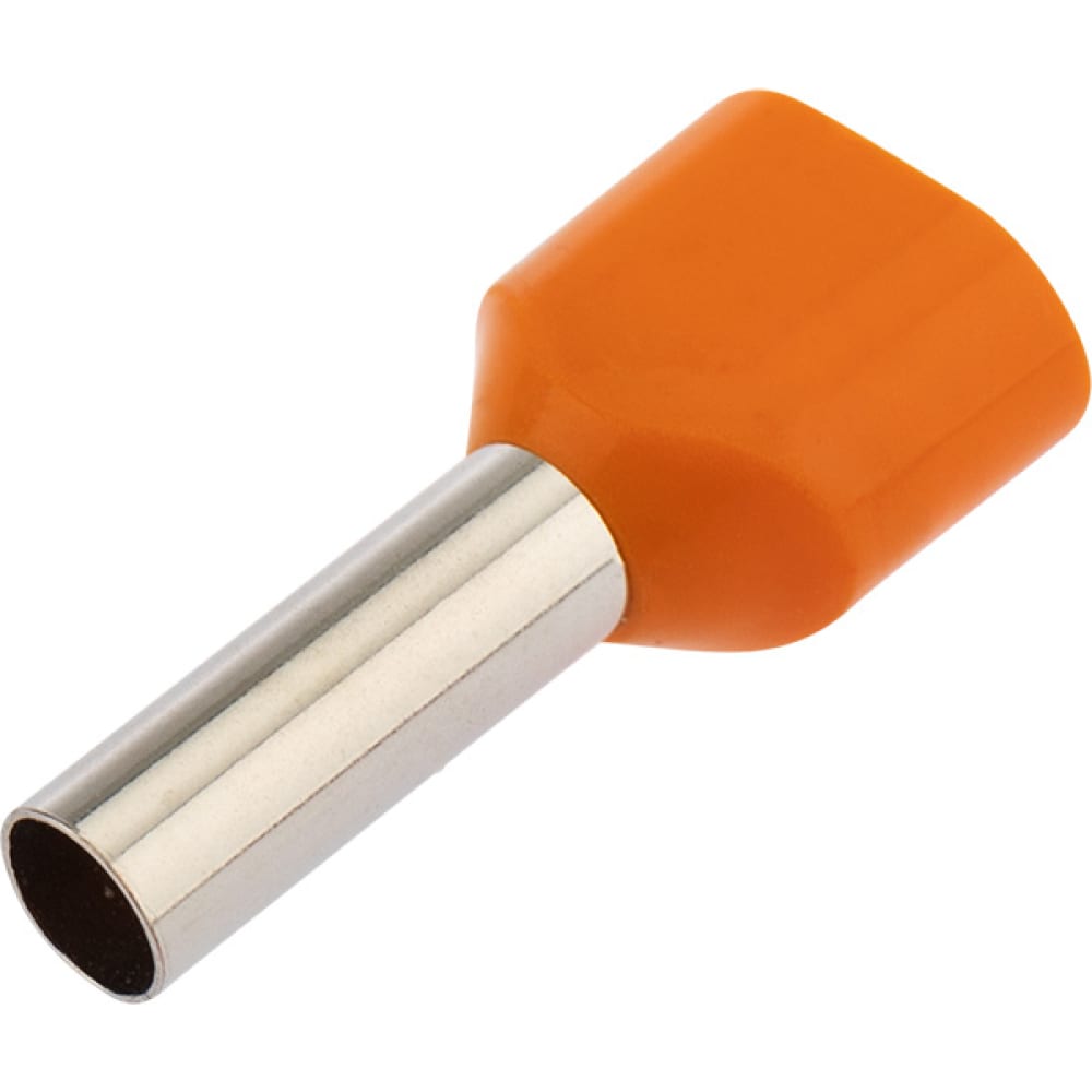 Штыревой втулочный изолированный наконечник REXANT наконечник штыревой втулочный изолированный duwi е0508 ншви 0 5 8 мм оранжевый 25 шт