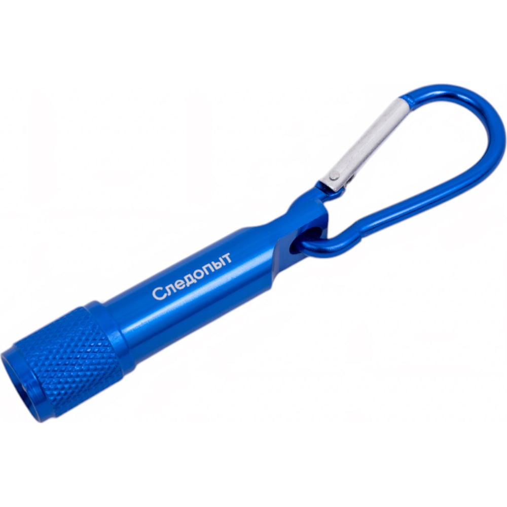 Изображение товара Карабин с фонариком Следопыт 5 см из алюминия PF-SH-08