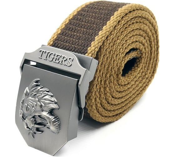 Изображение товара Ремень Следопыт Тигр, 1400x36 мм, текстиль, коричневый PF-BE-07
