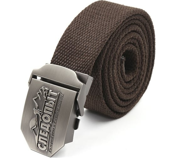 Изображение товара Ремень Следопыт 1400x36 мм, текстиль, темно-коричневый PF-BE-06