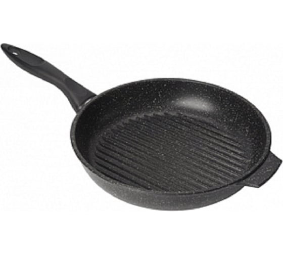 Изображение товара Сковорода-гриль Горница 26 см, пластиковая ручка ТБ13954