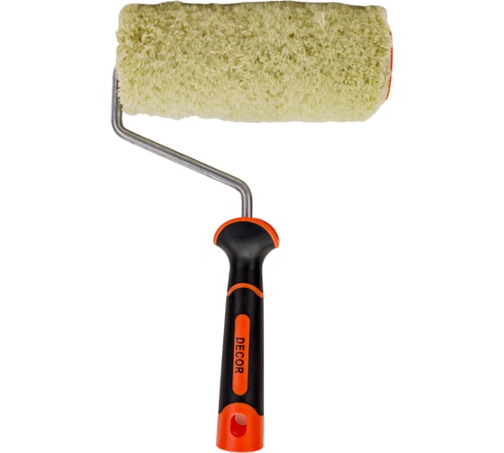 Изображение товара Валик DECOR PROFI с 2К ручкой, полиакрил, зеленый, 180мм, d-50мм, ворс 18мм 550-2180 11607136