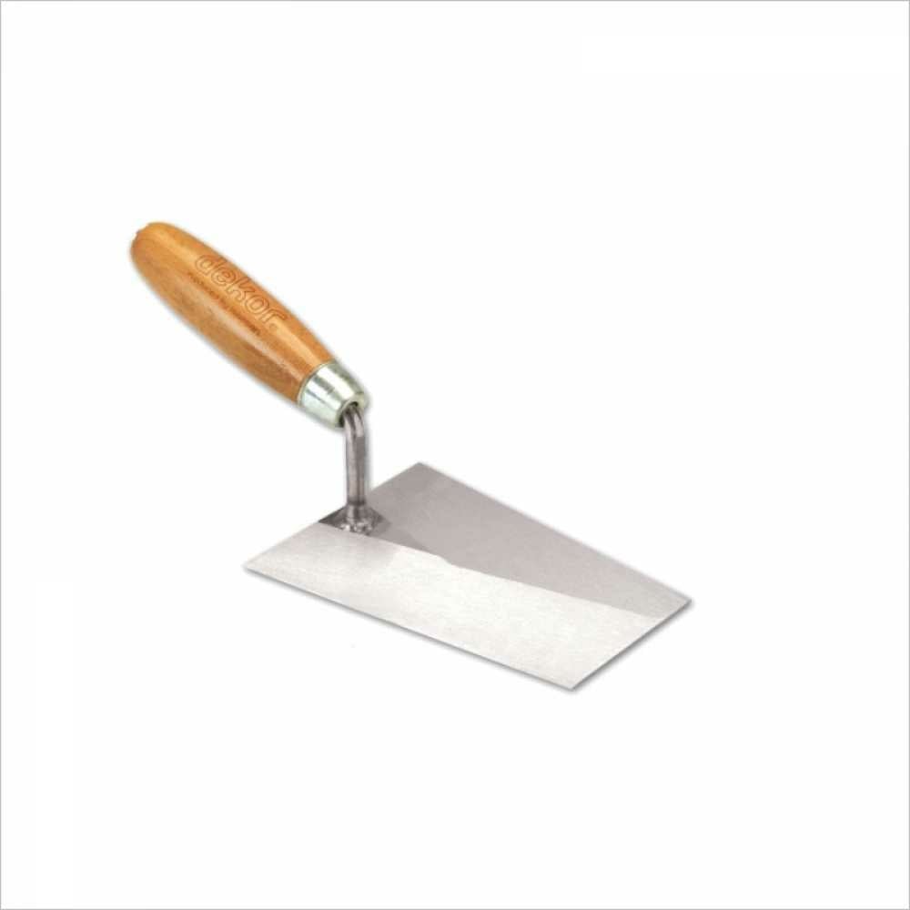 Изображение товара Кельма каменщика DEKOR HASSAN 140мм с деревянной ручкой