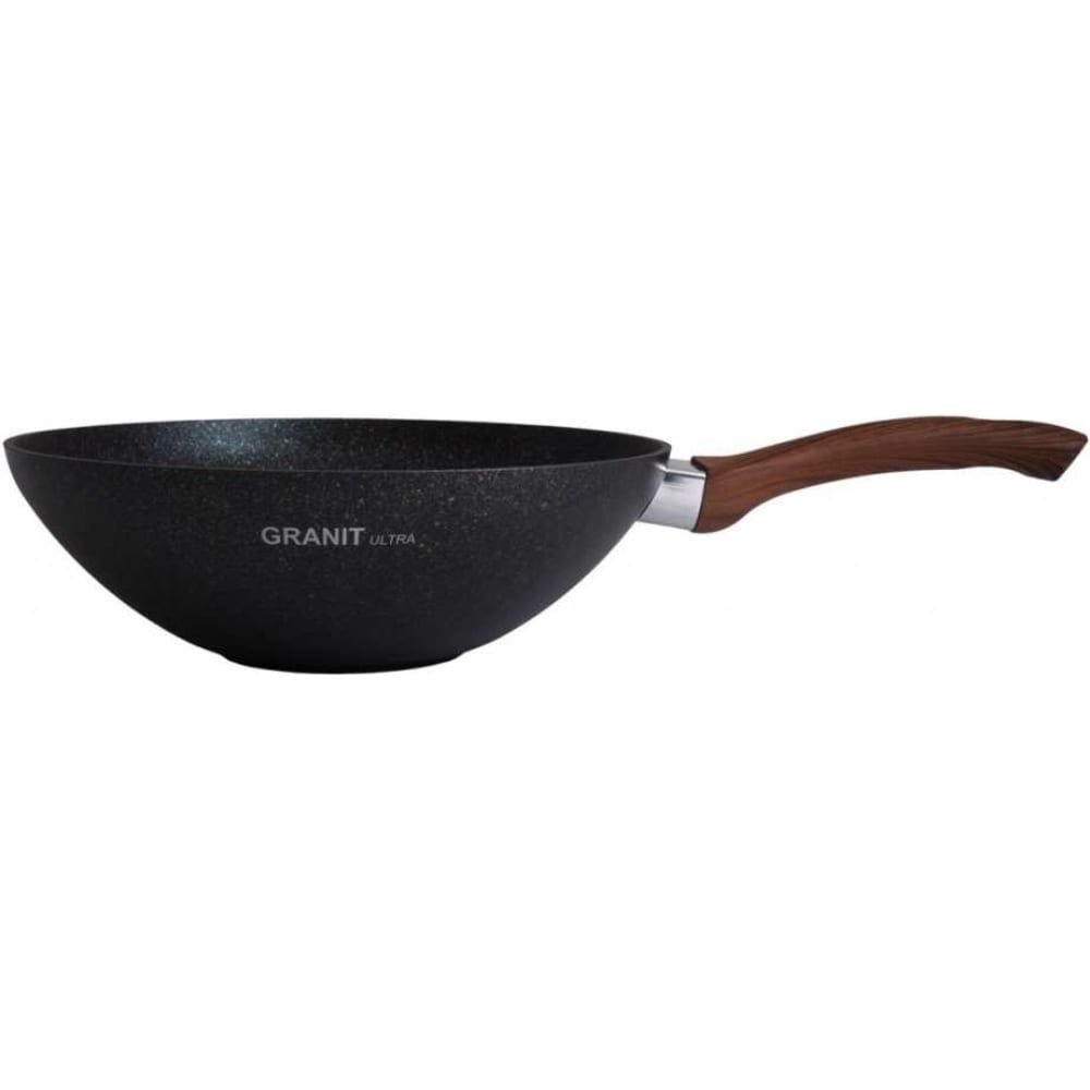 Классическая сковорода-wok Kukmara кастрюля kukmara granit ultra кго82а 8 л со стекл крышкой