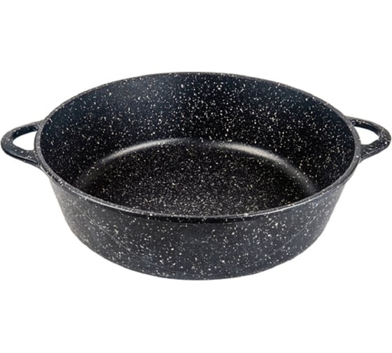 Изображение товара Жаровня Горница Гранит 4.5 л, 300/95 мм, без крышки, литая ручка ТП4793