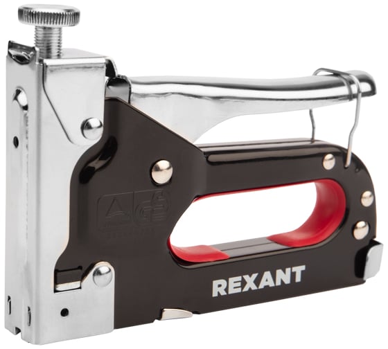 Изображение товара Мебельный степлер REXANT металлический, со вставками, 3 в 1 12-5403