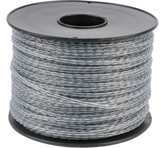 Изображение товара Леска для триммера 3.5 мм, 164 м, 1.35 кг, армированный крученый квадрат SKYWER DSQT 35-164