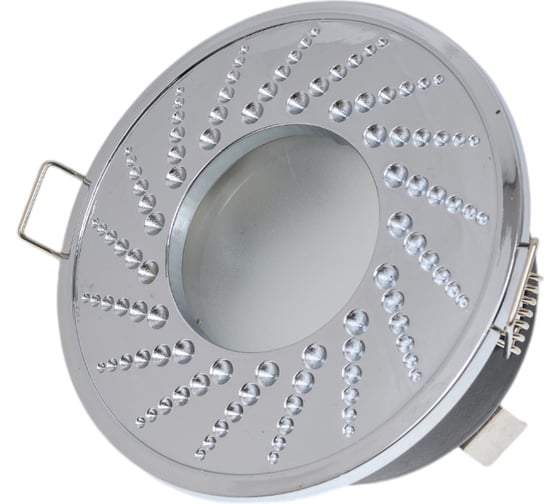 Изображение товара Встраиваемый светильник De Fran MR16 хром IP44 влагозащищенный, FT92126 CH