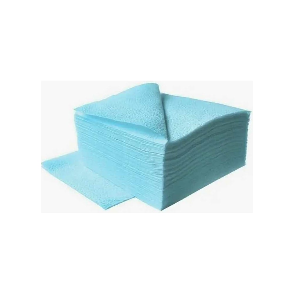 Изображение товара Салфетки LIME 1-слойные, 33 на 33см, 400л, голубые, К610300