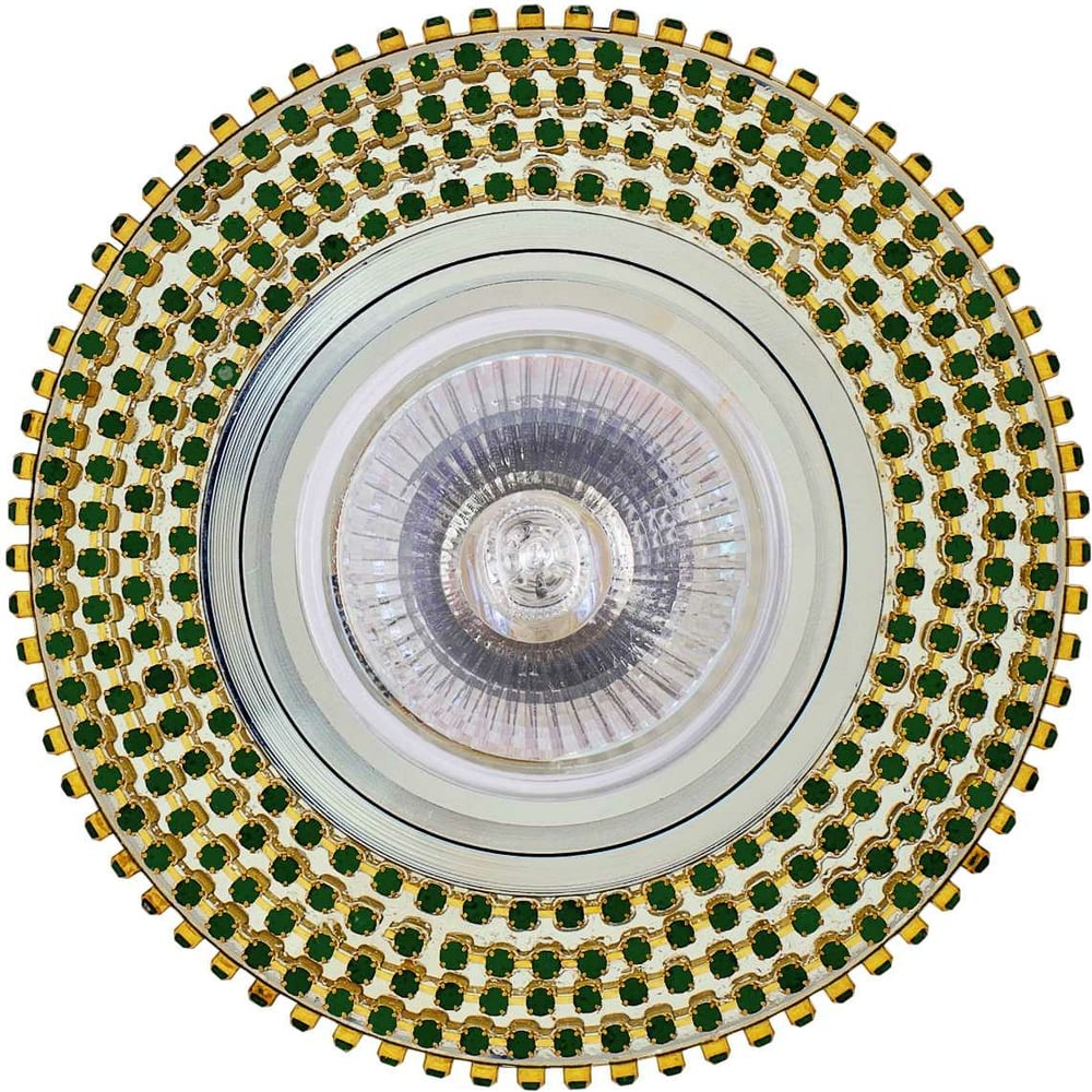 Встраиваемый светильник De Fran стразы для декора 3 мм разно ная голография
