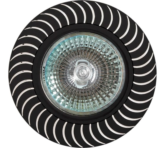 Изображение товара Встраиваемый светильник De Fran MR16 черный, FT 9945 B