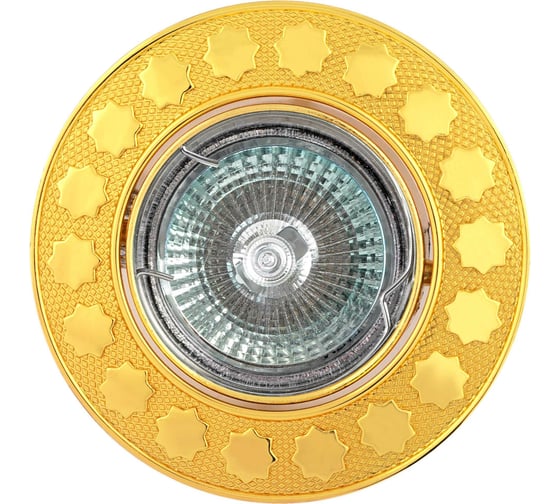 Изображение товара Встраиваемый светильник De Fran MR16, золото, FT 115A G