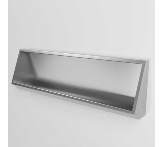 Изображение товара Писсуар-желоб коллективный Доминант (AISI 304) D-A3/02-R1800 D-A3/02-L1800