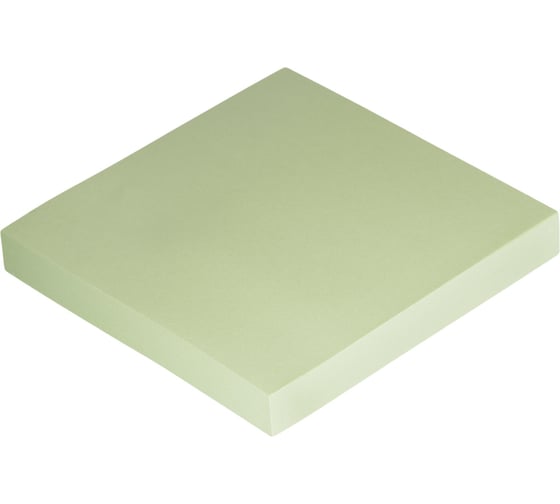 Изображение товара Бумага для заметок Attache Economy стикеры с клеевым краем 76x76 мм 100 листов, пастельный зеленый 1407986