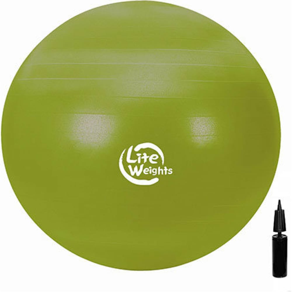 Гимнастический мяч Lite Weights ролик массажный lite weights 33 14см 6500lw голубой