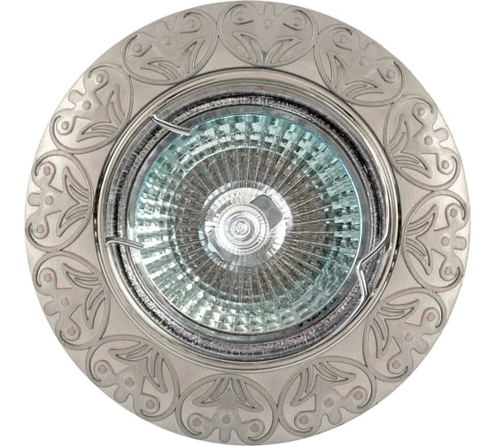 Изображение товара Встраиваемый светильник De Fran MR16, сатин-никель, FT 143AK SN