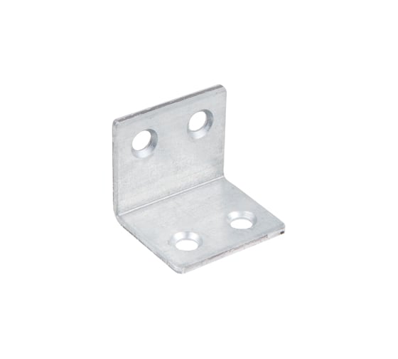 Изображение товара Мебельный уголок STARFIX 30x26x26 мм, белый цинк, 4 шт. в зип-локе SMM1-60892-4