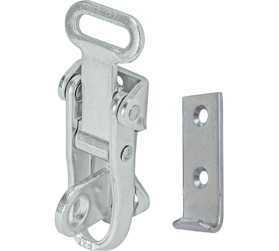 Изображение товара Замок д/ящика с ответной частью VORMANN прямая, 70x26 мм, оцинкованный 01208070/8115