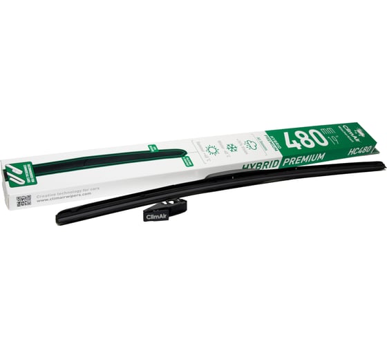 Изображение товара Щетка стеклоочистителя всесезонная гибридная HYBRID PREMIUM 19"/480 мм Climair HC480