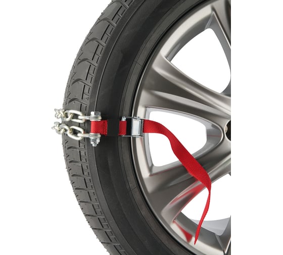 Изображение товара Цепи противоскольжения для кроссоверов REXANT колеса 205-225 мм, 4 шт. 07-7022