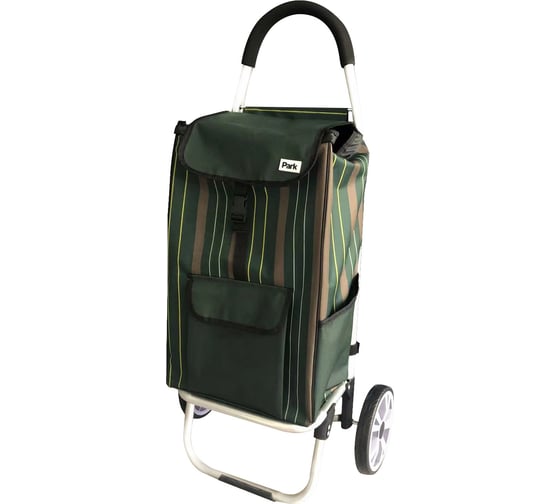Изображение товара Тележка с сумкой PARK Dark green, 35 кг 104597