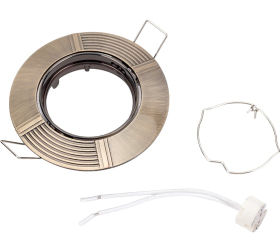 Изображение товара Встраиваемый светильник De Fran MR16 белый, FT 158 W