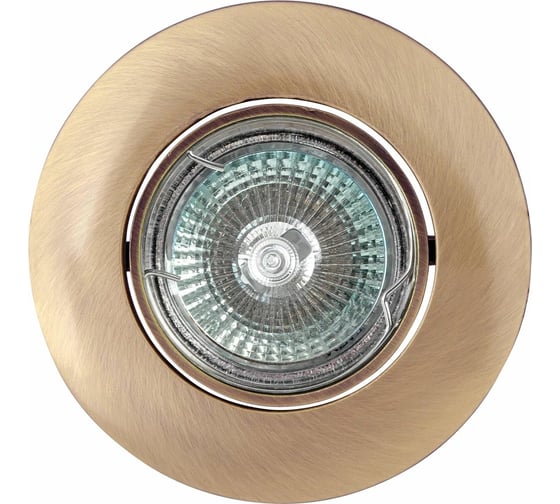 Изображение товара Встраиваемый светильник De Fran MR16 бронза, FT 203 GAB