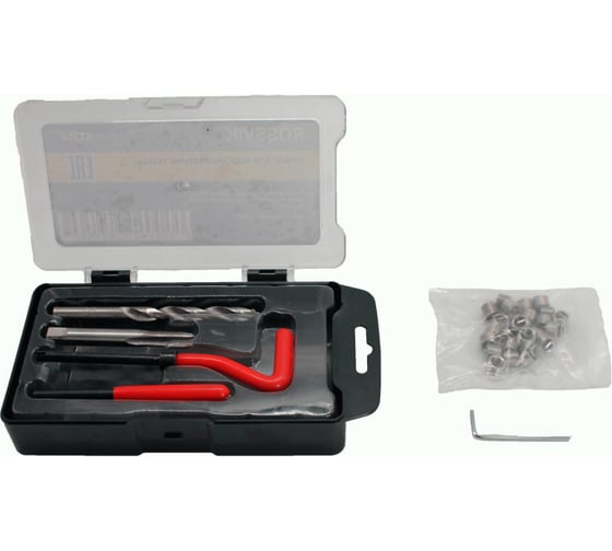 Изображение товара Набор для восстановления резьбы Rossvik M8х1.25 ST214