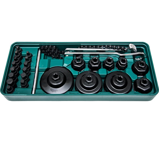 Изображение товара Набор инструмента Rossvik фильтросъемники, ложемент, 25 предметов LST025