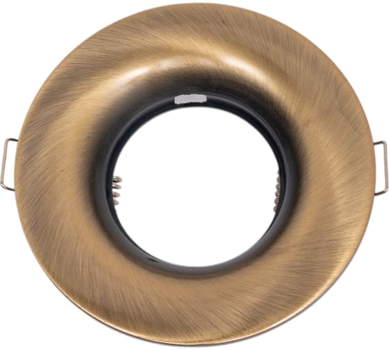 Изображение товара Встраиваемый светильник De Fran MR16 зеленое античное золото, FT 1253 GAB