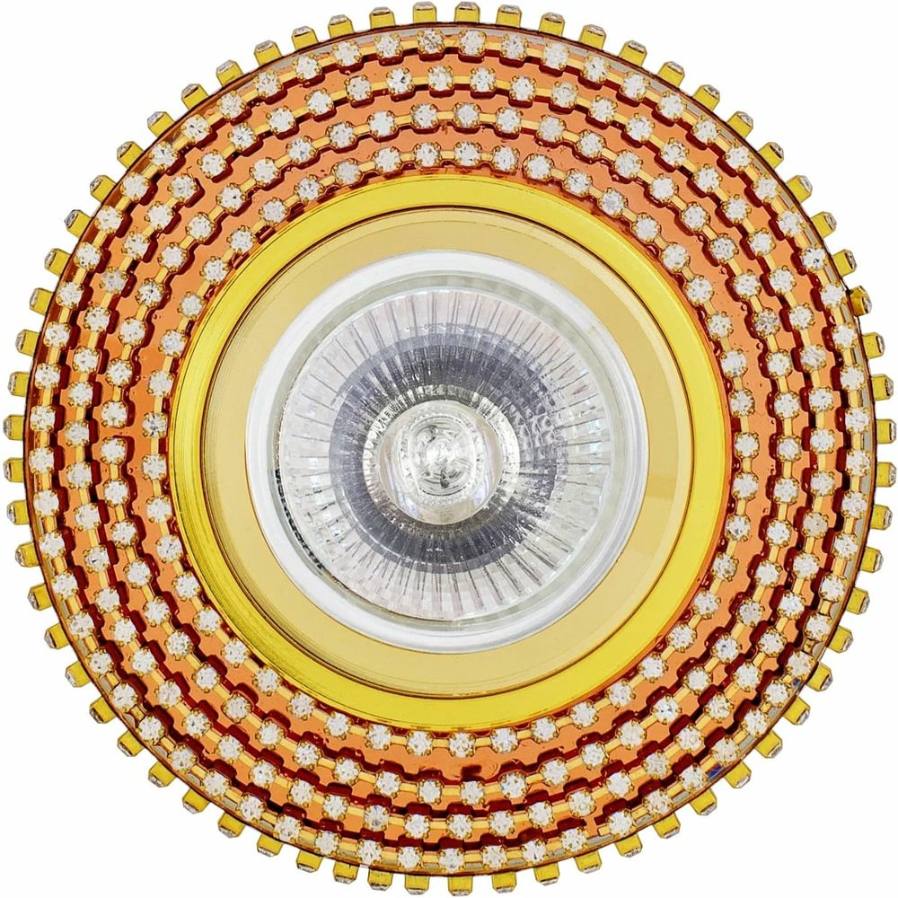 Встраиваемый светильник De Fran стразы для декора 3 мм разно ная голография