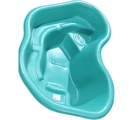 Изображение товара Декоративный садовый пруд прочный 110 л, 116x87x45 см, цветной GLQ ДжиЭлКью цветной