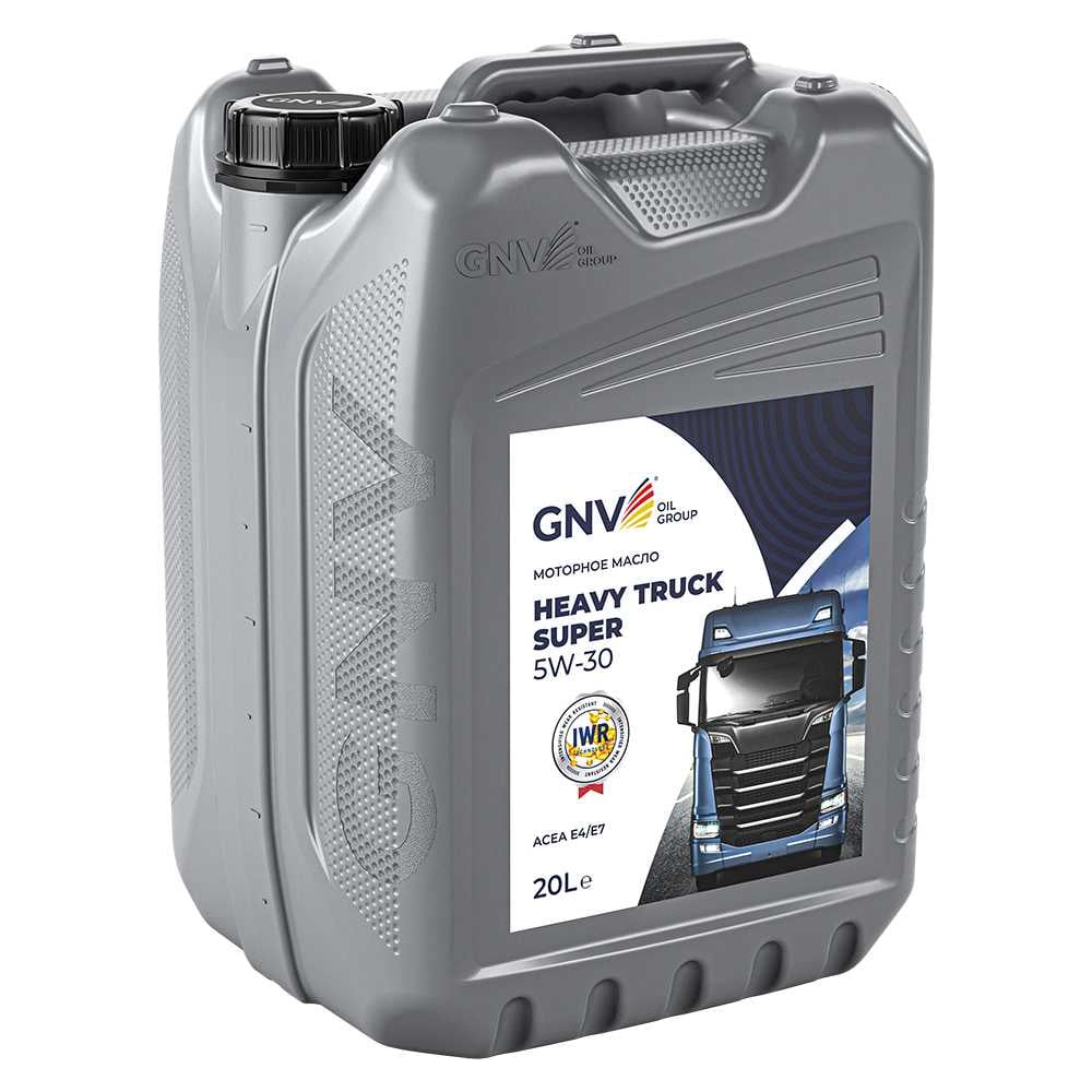 Изображение товара Моторное масло GNV Heavy Track Super 5W-30 для дизельных грузовиков Изображение товара Моторное масло GNV Heavy Track Super 5W-30 для дизельных грузовиков