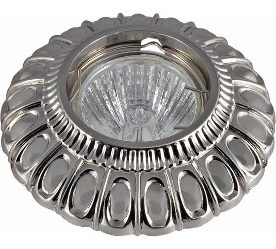 Изображение товара Встраиваемый светильник De Fran MR16 сатин-никель, FT 1216 SN