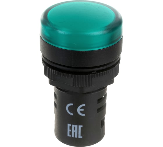 Изображение товара Индикатор CHINT ND16-22DS/2 зеленый AC/DC 24В (R) 592940