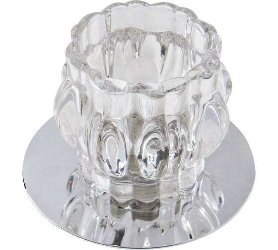 Изображение товара Встраиваемый светильник De Fran G9 хром прозрачный, FT 9101