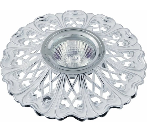 Изображение товара Встраиваемый светильник De Fran MR16 хром+белый, FT 1219 CHWH