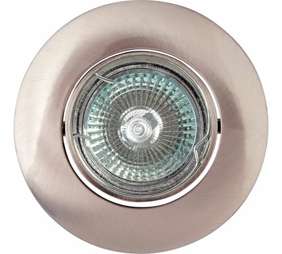 Изображение товара Встраиваемый светильник De Fran MR16 сатин-никель, FT 203 SN