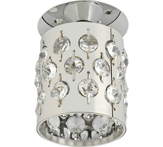 Изображение товара Встраиваемый светильник De Fran G9 хром+прозрачные кристаллы, FT 877 c