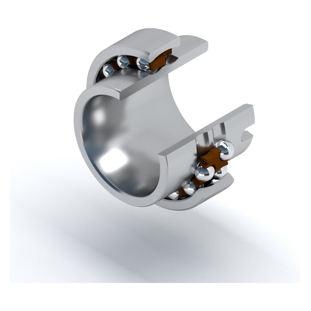 Изображение товара Подшипник DINROLL 11206TN шариковый двухрядный радиальный сферический 62x30x16 мм