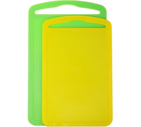 Изображение товара Набор разделочных досок Ангора 2 шт., салатовый и желтый А8420сал+желт