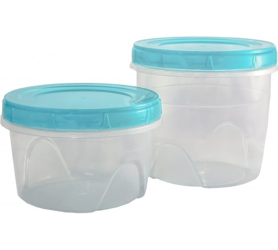 Изображение товара Набор банок для хранения продуктов Ангора Фиджи 0.7 л и 1 л А8730