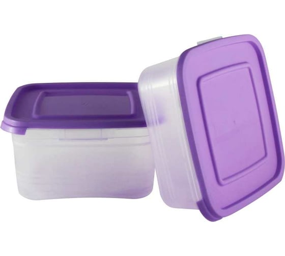 Изображение товара Набор контейнеров для СВЧ Ангора Сиеста 0.7 л и 1 л А9020