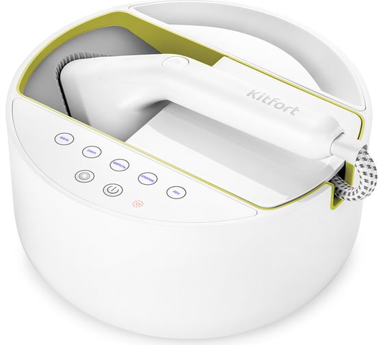Изображение товара Отпариватель KITFORT бело-салатовый КТ-9110-2