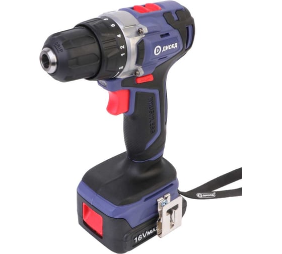 Изображение товара Аккумуляторная дрель-шуруповерт ДИОЛД ДЭА-16Л-08 10022155