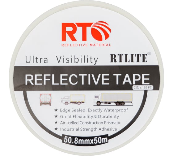 Изображение товара Белая светоотражающая лента для контурной маркировки Partex 50x0.05м/рул. НФ-00000079-3