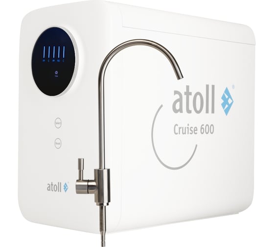 Изображение товара Прямоточная система обратного осмоса Atoll Cruise 600m (A-5500mp) ATEFDR080